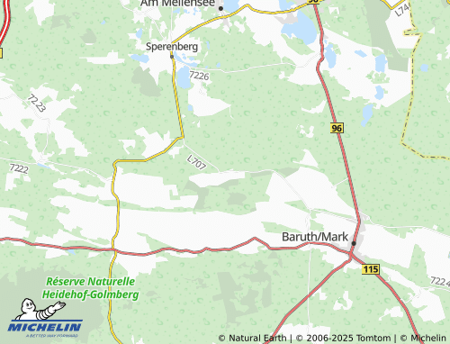 MICHELIN-Landkarte Horstwalde - ViaMichelin