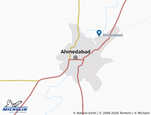 Carte MICHELIN Ahmedabad - ViaMichelin