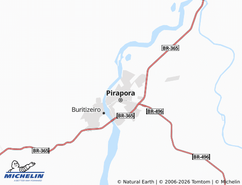 Mapa MICHELIN Cinquentenário - ViaMichelin