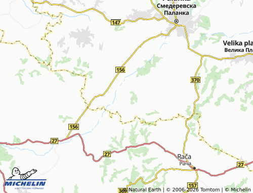 Carte MICHELIN Mramorac - ViaMichelin