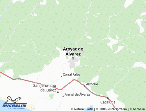 Mapa MICHELIN El Barreno - ViaMichelin