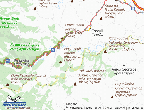 Carte MICHELIN Krimini - ViaMichelin