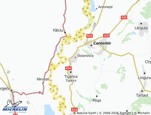 MICHELIN Stoianovca map - ViaMichelin