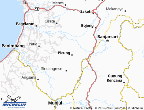 Mappa MICHELIN Picung - ViaMichelin