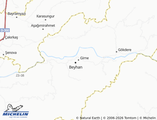 MICHELIN Girne map - ViaMichelin