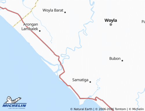 Mappa MICHELIN Blang Luah Lm - ViaMichelin