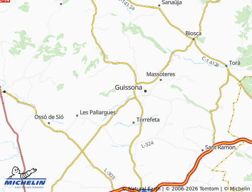Mappa MICHELIN La Morana - ViaMichelin