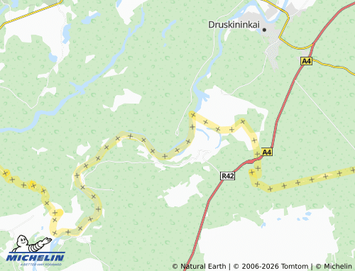 Mappa MICHELIN Gerdašiai - ViaMichelin
