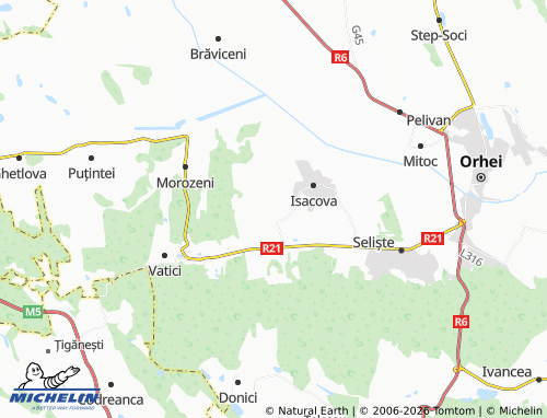 Mapa MICHELIN Neculăieuca - ViaMichelin