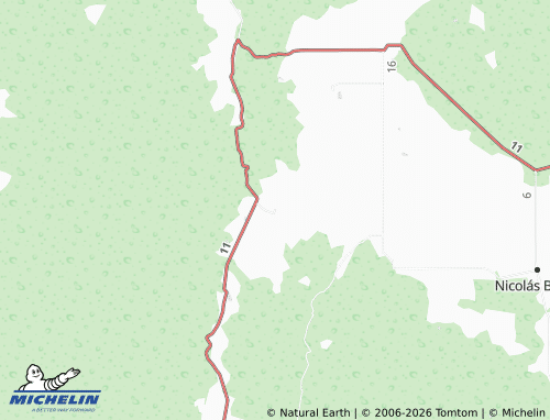 Mappa MICHELIN Año de Hidalgo - ViaMichelin