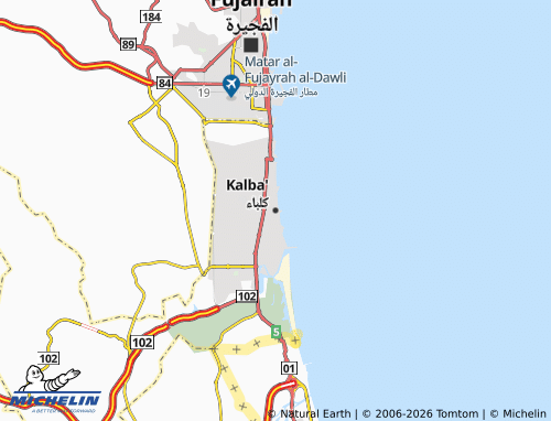 Carte MICHELIN Kalba' - ViaMichelin