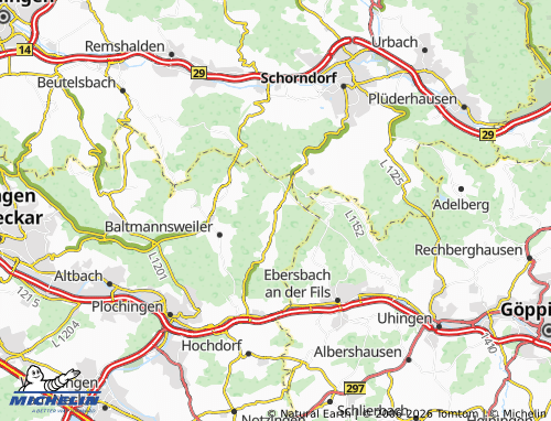 Mapa MICHELIN Thomashardt - ViaMichelin