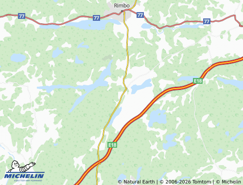 Mapa MICHELIN Väsby - ViaMichelin