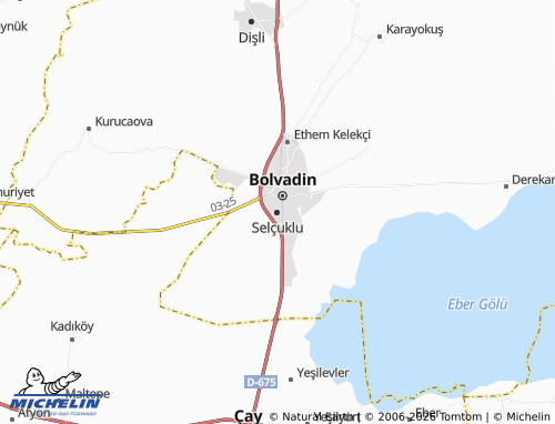 MICHELIN Selçuklu map - ViaMichelin