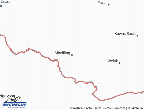 MICHELIN Mbeliling map - ViaMichelin