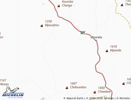 Mappa MICHELIN Nthesa - ViaMichelin