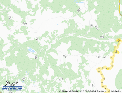 Mapa MICHELIN Tedre - ViaMichelin