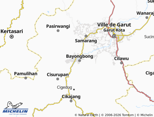 MICHELIN Mulyasari map - ViaMichelin