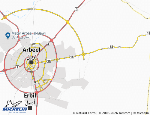 MICHELIN Floria City map - ViaMichelin