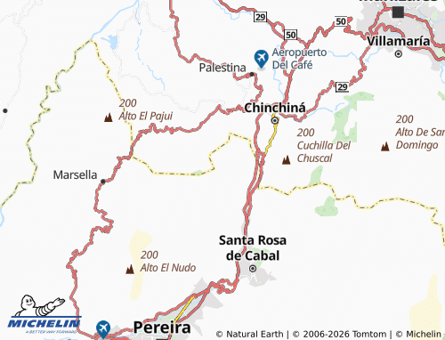 MICHELIN San Juanito map - ViaMichelin