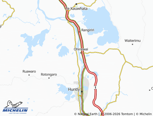 Mapa MICHELIN Te Ohaki - ViaMichelin