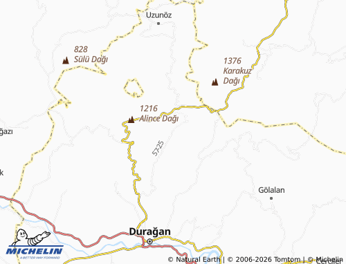 Mappa MICHELIN Erenköy - ViaMichelin