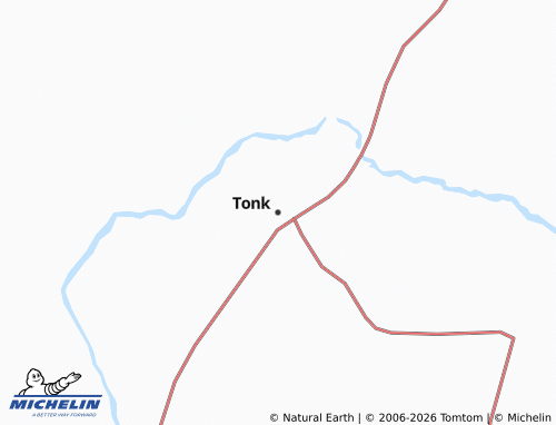 MICHELIN Tonk map - ViaMichelin