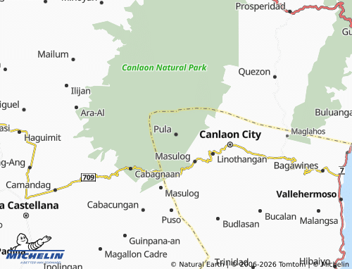 MICHELIN Pula map - ViaMichelin