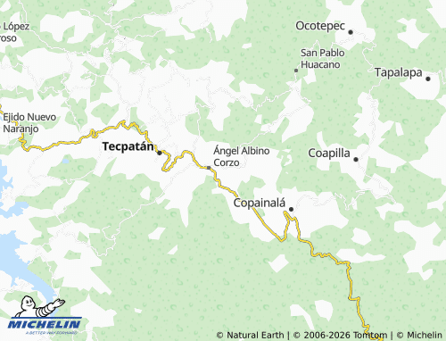 Mapa MICHELIN Ribera Julián Grajales - ViaMichelin