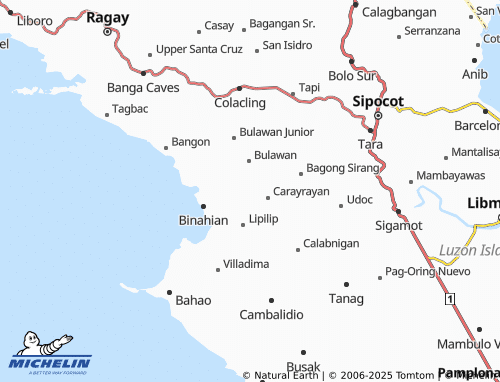 Carte MICHELIN Gabi - ViaMichelin