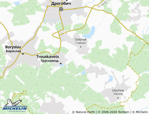 Mappa MICHELIN Stanylia - ViaMichelin