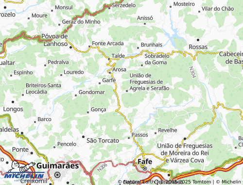 MICHELIN-Landkarte Patelos - ViaMichelin