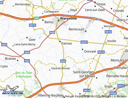 MICHELIN Viemme map - ViaMichelin