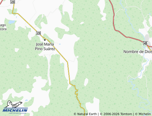 MICHELIN Mariano Matamoros map - ViaMichelin