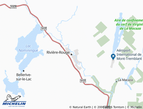 Mappa MICHELIN Rivière-Rouge - ViaMichelin