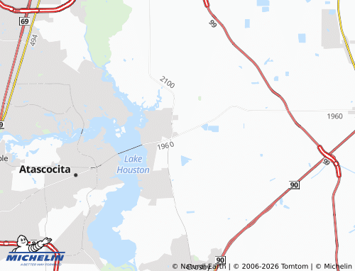Mapa MICHELIN Huffman - ViaMichelin