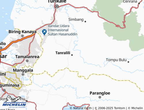 MICHELIN Tanralili map - ViaMichelin