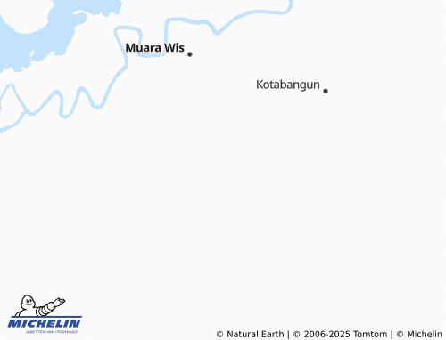 MICHELIN Kota Bangun III map - ViaMichelin