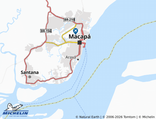 Kaart MICHELIN Araxá - ViaMichelin