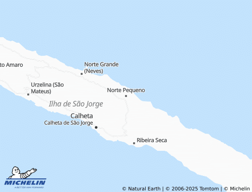 MICHELIN Norte Pequeno map - ViaMichelin