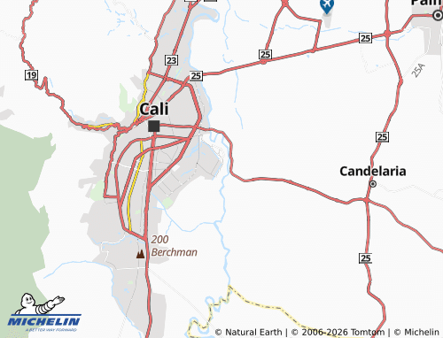 Carte MICHELIN Los Líderes - ViaMichelin