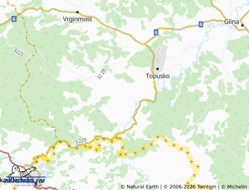 Kaart MICHELIN Vorkapić - ViaMichelin