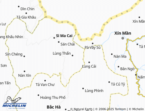 Mappa MICHELIN Lùng Thẩn - ViaMichelin