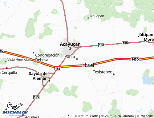 Mapa MICHELIN Oluta - ViaMichelin