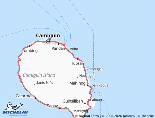 MICHELIN Tupsan map - ViaMichelin