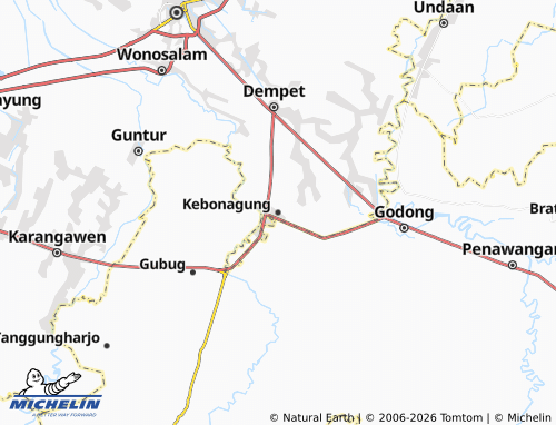 Carte MICHELIN Kebonagung - ViaMichelin
