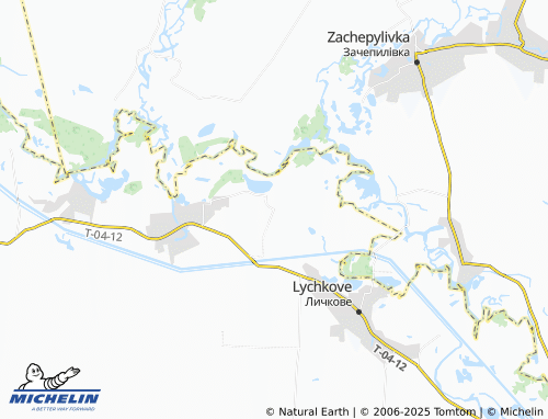 MICHELIN Yosypivka map - ViaMichelin