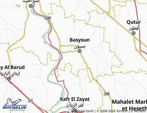 Carte MICHELIN Kafr Ja'far - ViaMichelin
