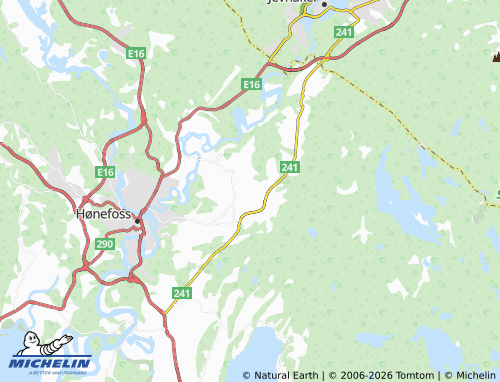 Carte MICHELIN Haugsbygda - ViaMichelin