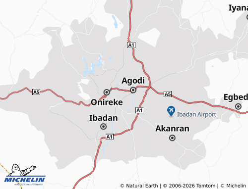 MICHELIN Yemetu map - ViaMichelin